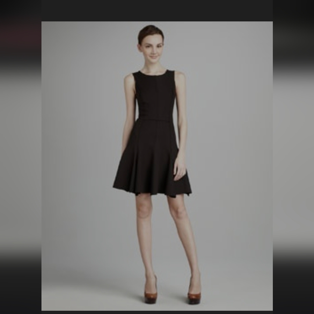 Halston Heritage Black Mini Dress